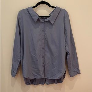 OAK+FORT blue blouse